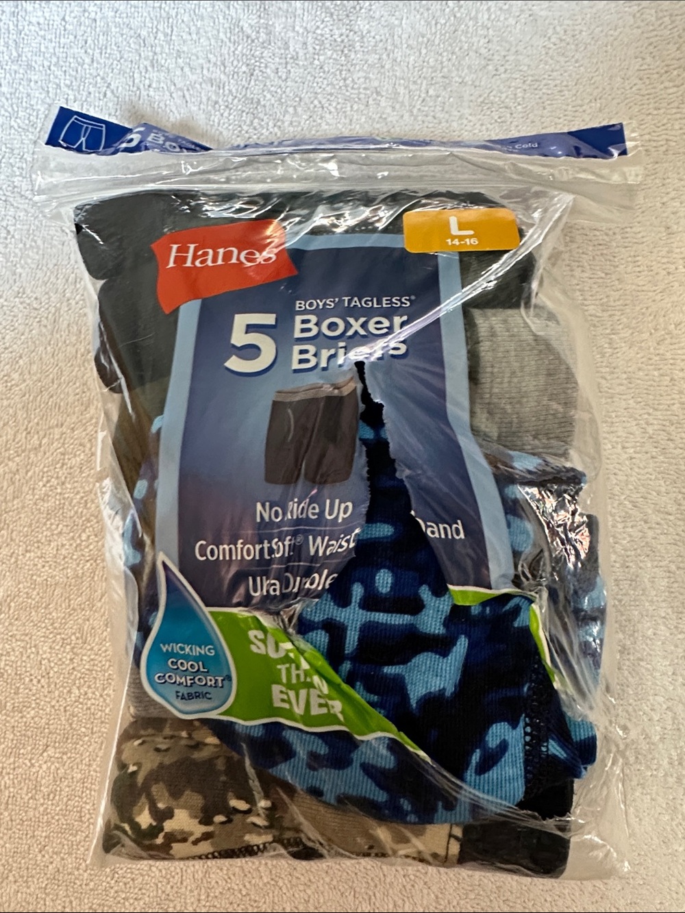 Hanes boys boxer briefs